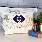 January Retreat DIY Embroidery Pouch