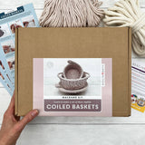 Macrame Rope Basket Kit - Set of 3 in nude