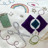 January Retreat DIY Embroidery Pouch