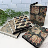 A6 Heritage linen notebooks