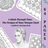 A stitch through time: a quilted colouring book