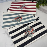 Broderie Perse zippy pouch