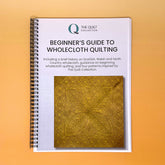 Beginner's guide to wholecloth quilting book with patterns