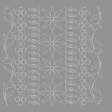Pattern Box Decorative Floral Free Motion Quilting Kit - Scandi