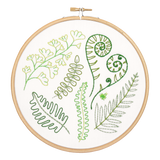 Forest Ferns Embroidery Kit