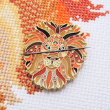 Mandala Lion Needle Minder