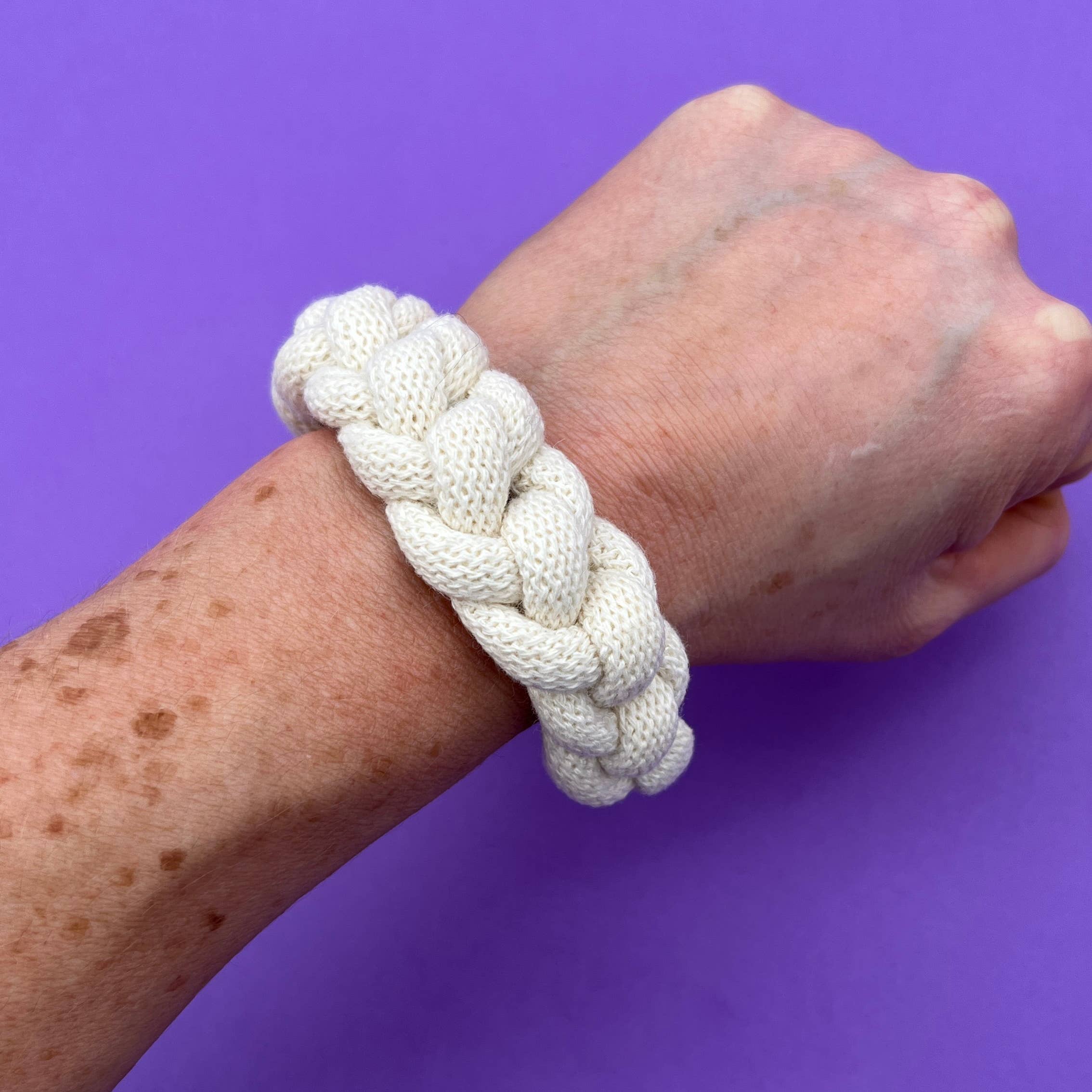 Macrame Kit, Rope Jewellery - Yellow, Navy and White