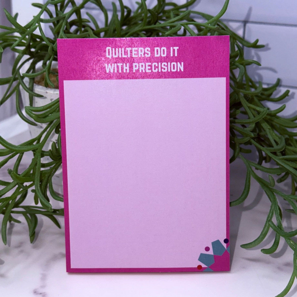 A6 Quilting Notepads for Quilters | Stitch, Swear & Keep Going