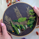 Circus Lane Embroidery Kit