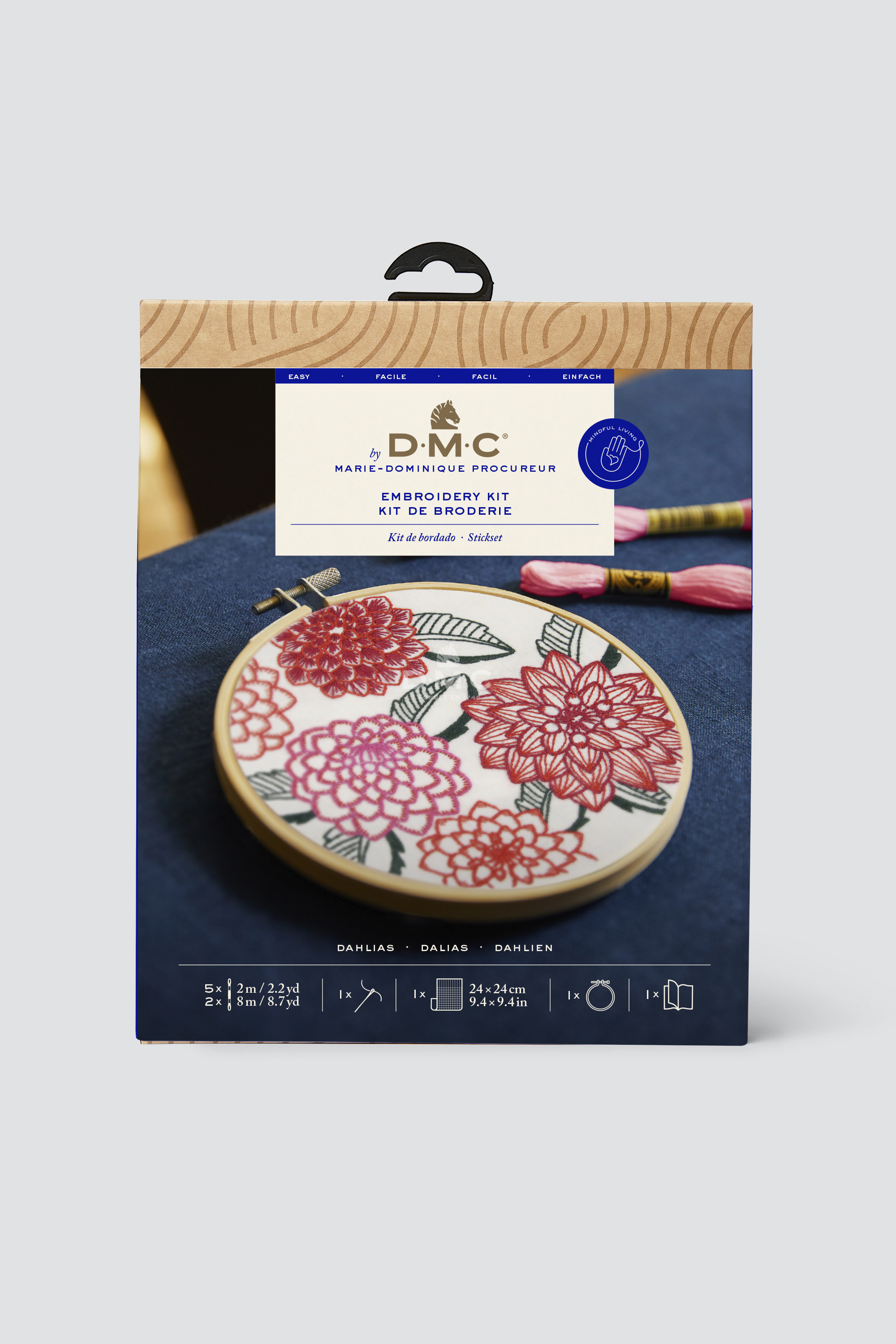 Dahlias - Embroidery Kit