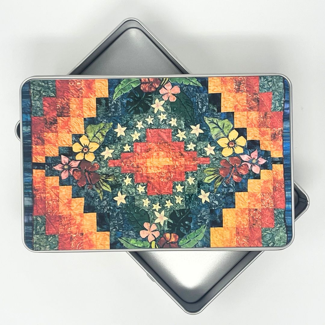 Storage tin - Bali Garden design - rectangular