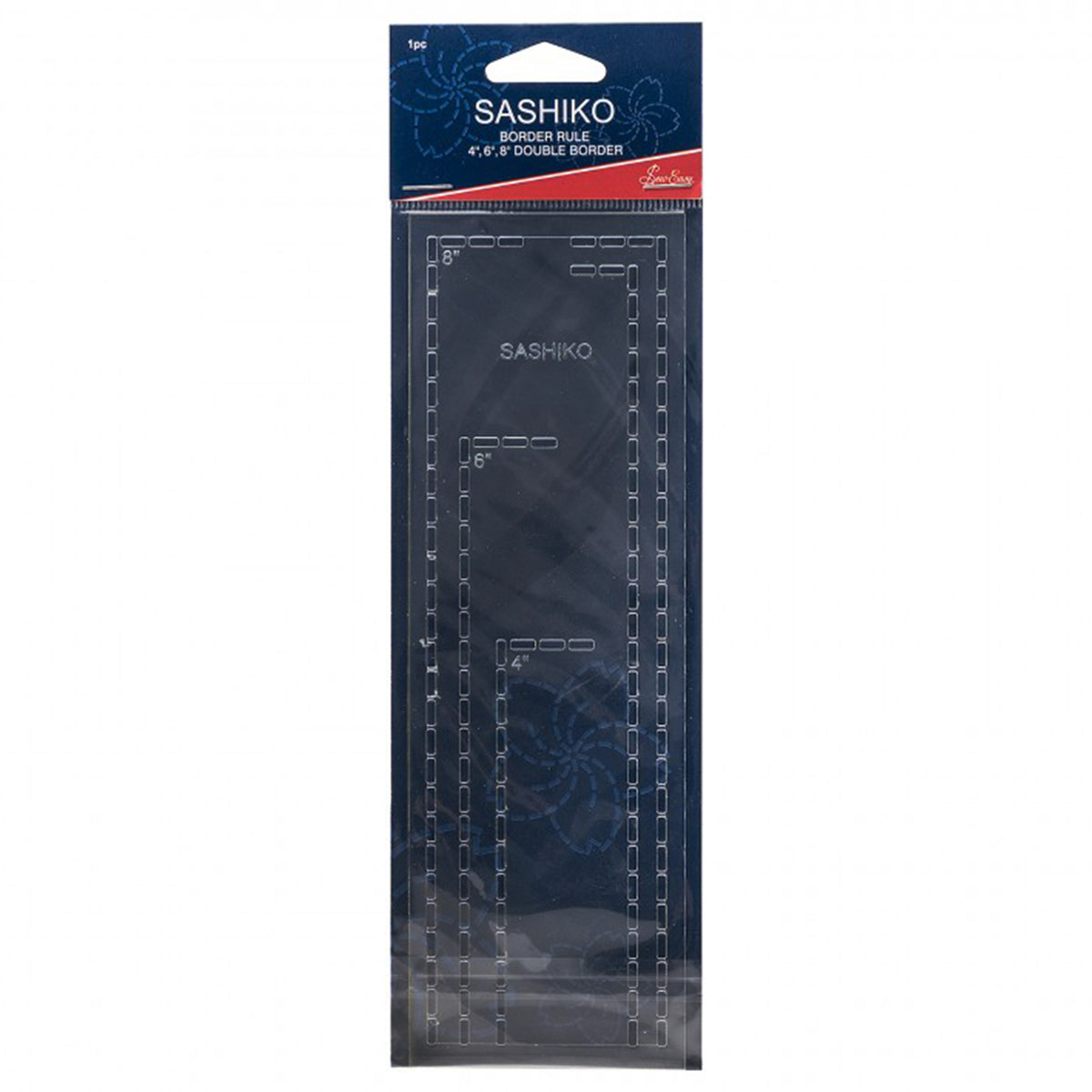 Sashiko border ruler