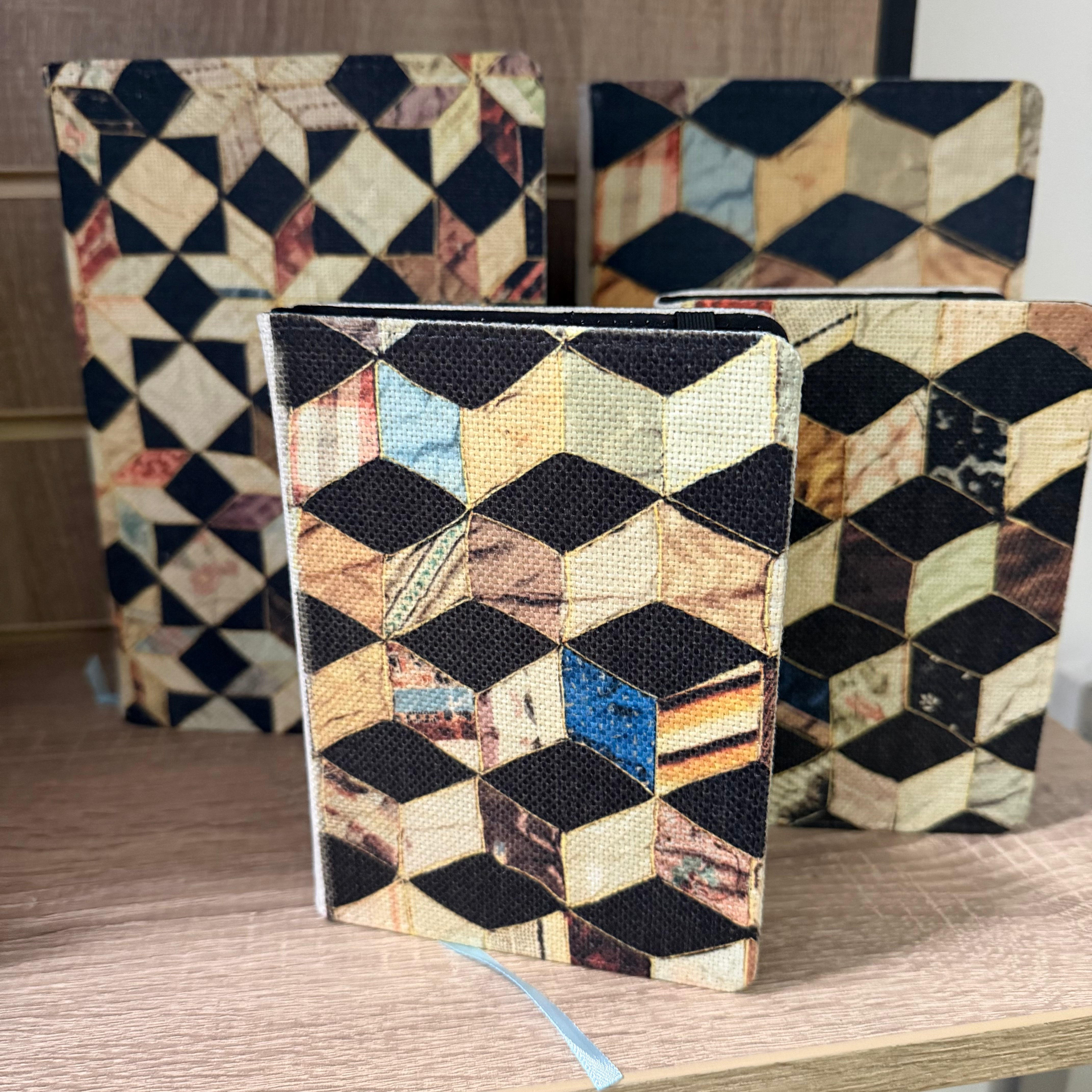 Heritage linen notebooks