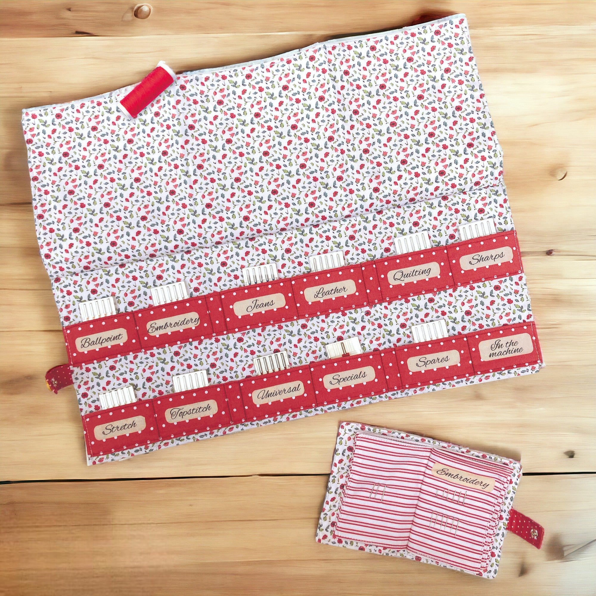 Needle Cases – Redwork Sewing Kit