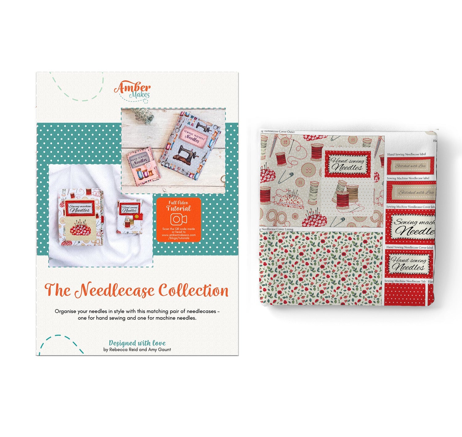 Needle Cases – Redwork Sewing Kit