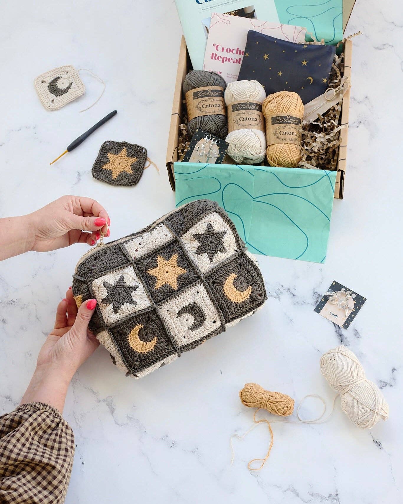 Celestial Traveller Bag Crochet Kit