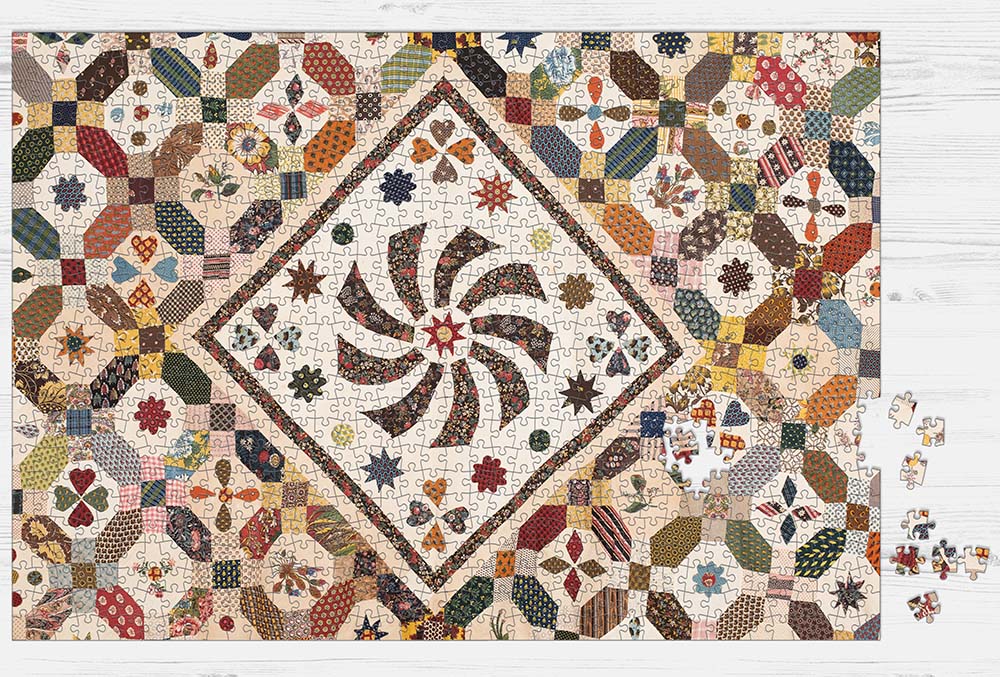 Mckenzie Sisters Patchwork Jigsaw Puzzle