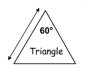 Triangle (equilateral) - Pre-cut Paper Pieces
