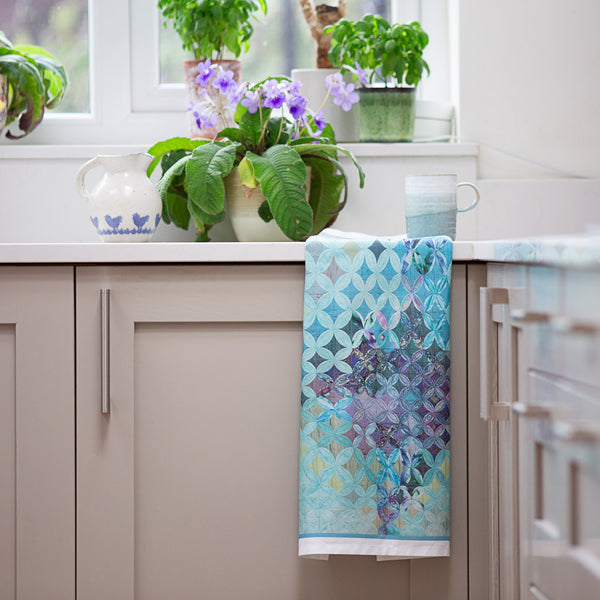 Dawn Windows Tea Towel by Lynne Edwards