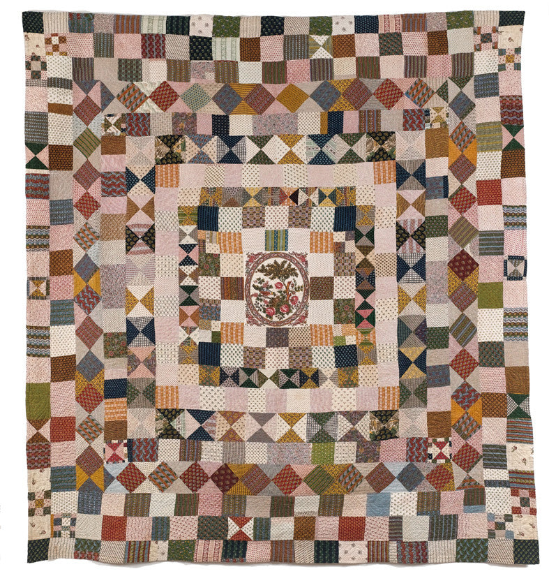 The Sidmouth Quilt with original panel