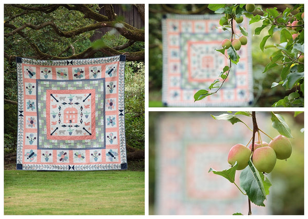 Red Manor House Quilt Pattern