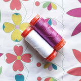 Decorative Floral Free Motion Quilting Kit - Folk Art