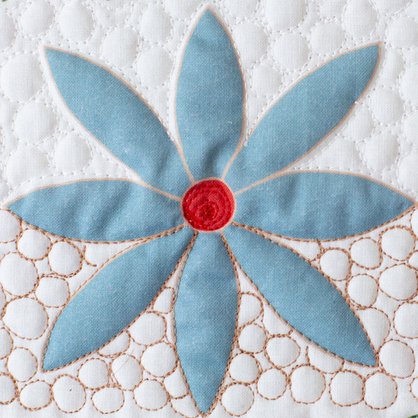 Pattern Box - Decorative Floral Quilting Panel