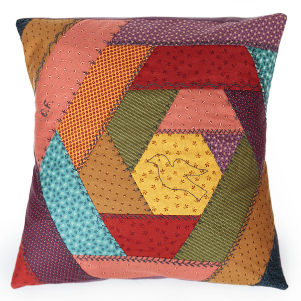 Pattern Box  - Crazy Quilt Cushion Pattern