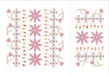 Decorative Floral Quilting Panel | Free motion quilting kit