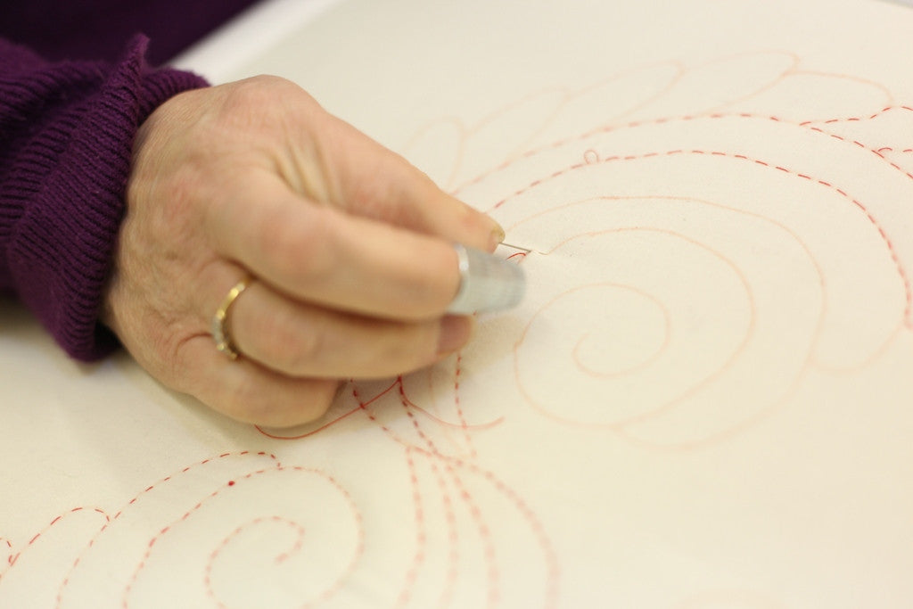 Celtic Fringe - A beginners guide to wholecloth quilting