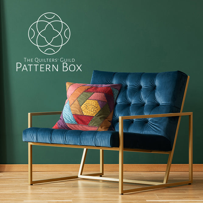 Pattern Box  - Crazy Quilt Cushion Pattern