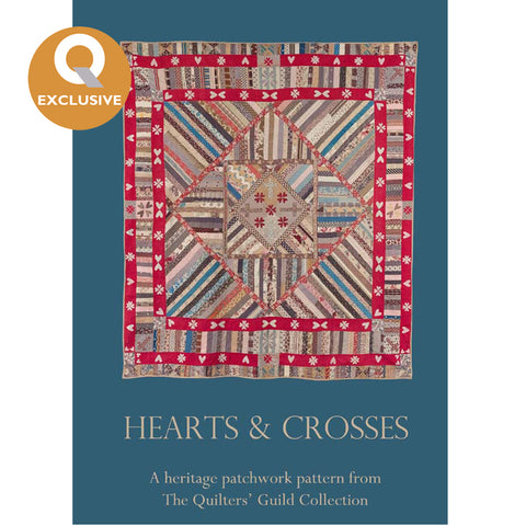 Hearts and Crosses Quilt Pattern Digital Download