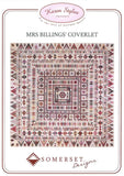 Mrs Billings Coverlet Pattern with perspex templates