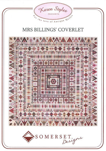 Mrs Billings Coverlet Pattern Kit