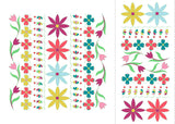 Decorative Floral Free Motion Quilting Kit - Folk Art