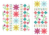 Pattern Box Decorative Floral Free Motion Quilting Kit - Folk Art