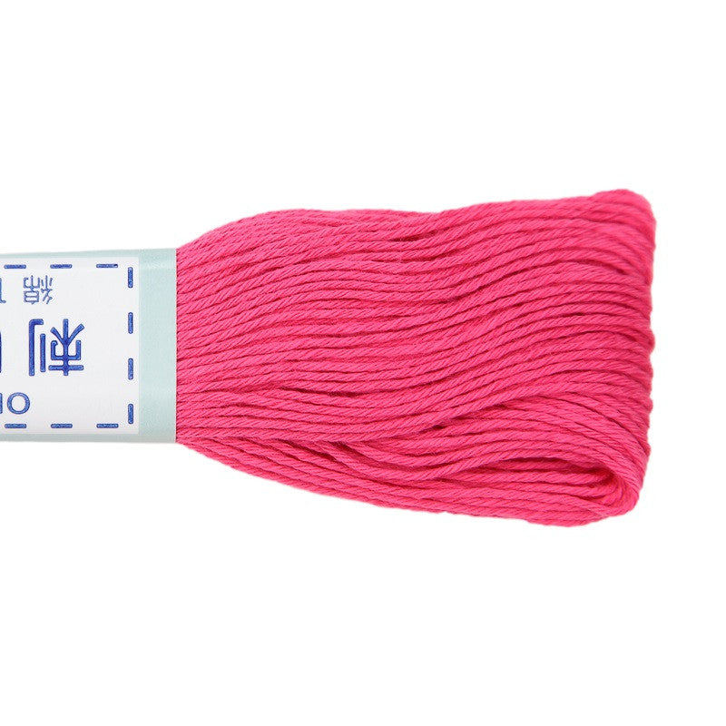 pink sashiko thread