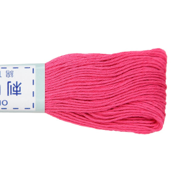pink sashiko thread
